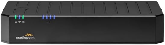 Cradlepoint E100-C7C Cat 7 Router (300 Mbps Modem) with Wi-Fi | BK01-0100C7C-GN | 1-Year NetCloud Small Branch Essentials | North America