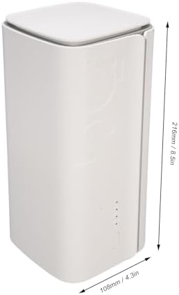 5G CPE Router, 4.67Gbps High Speed Dual Band WiFi 6 Wireless Device with SIM Card, 4 x 4 MIMO, 5G Cellular Router, Dual Band SA NSA for Smart Home, Office, Indoor (US Plug)