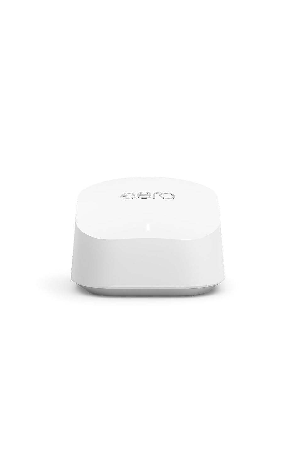 Amazon eero 6+ mesh wifi router - Supports internet plans up to a Gigabit, Coverage up to 1,500 sq. ft., Connect 75+ devices, 1-pack