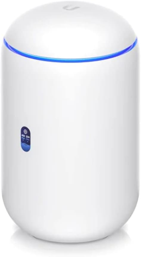 UBIQUITI UniFi Dream Router - WiFi 6 Router, USG, 2X PoE Output - UniFi OS Console (UniFi Network, Protect, Talk, Access) Up to 500Mbps WAN Speeds