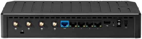 Cradlepoint E100-C7C Cat 7 Router (300 Mbps Modem) with Wi-Fi | BK01-0100C7C-GN | 1-Year NetCloud Small Branch Essentials | North America