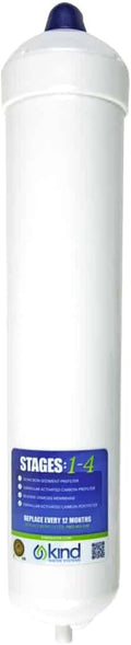 Kind Water Systems 6-Stage Reverse Osmosis Drinking Water System Replacement Filter – Stages 1-4