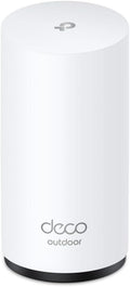TP-Link Deco 7 Outdoor BE65 BE11000 Tri-Band Wi-Fi 7 Mesh Extender | Up to 3,000 sq.ft, 2 * 2.5G PoE+ Ports, IP65 Waterproof | Multiple Mount Options | 6 GHz, MLO, Homeshield, 320 MHz, AI-Roaming