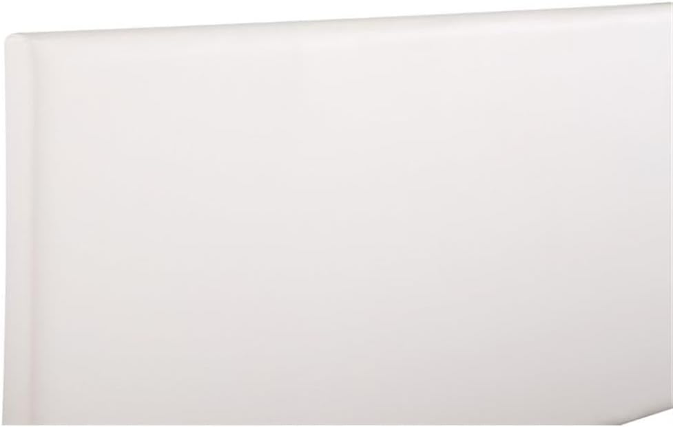 Glory Furniture Nova Faux Leather Upholstered King Headboard in White
