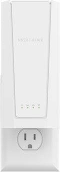 NETGEAR WiFi 7 Range Extender (EXS18) – BE3600 Dual-Band Wireless Internet Signal Range Extender (up to 3.6 Gbps Speed) - Add up to 1,200 sq. ft., 40 Devices – WPA3 Security, Smart Roaming
