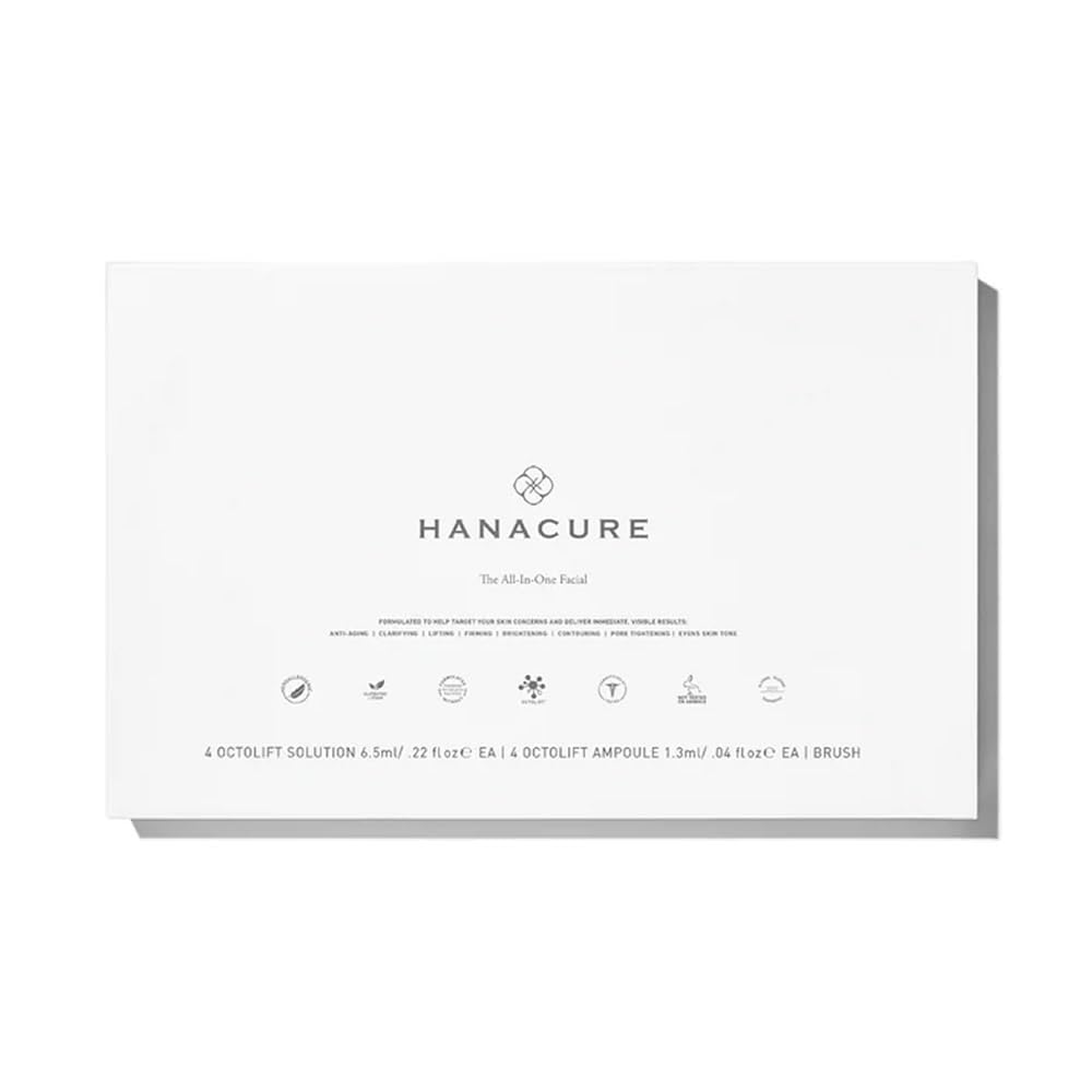 Hanacure® The All-In-One Facial® Set - Face Lifting Mask, Neck Firming and Tightening (Pack of 2)