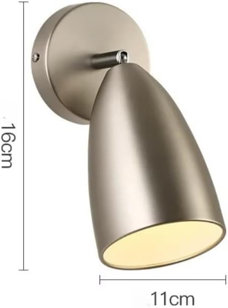 Apliques de pared modernos, lámparas LED para interiores, luminarias ajustables para decoración del hogar, luz nocturna para dormitorio, lámparas decorativas contemporáneas.