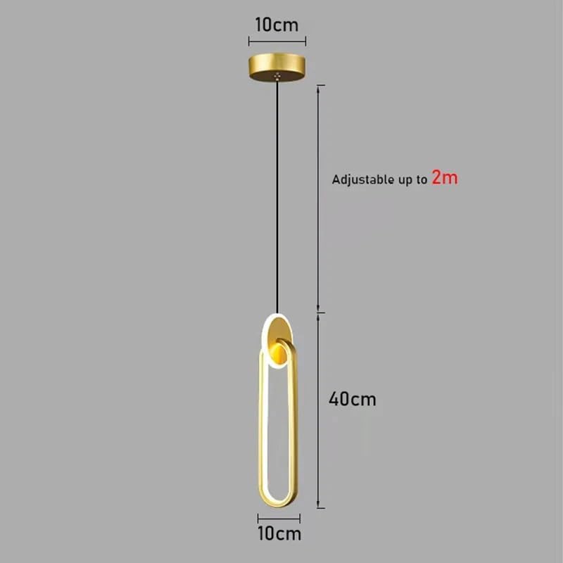Room Decor Ring Lustres Chandeliers Luminaria Suspension Pendant Lights Lamps Luminaire,for Living Room