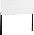Glory Furniture Super Nova Faux Leather Upholstered Full Headboard in White