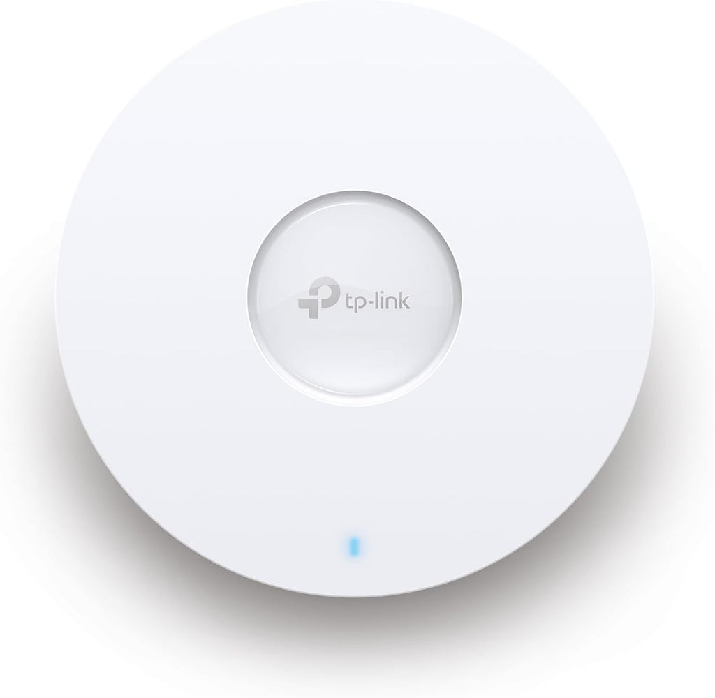TP-Link Omada WiFi 6 Wireless Access Point-AX5400 Dual Band,2.5G Port,PoE+ or DC Powered,DC Adapter Included,5yr Warranty,6 Spatial Streams,Captive Portal,Mesh,WPA3,Roaming(EAP670),(Pack of 6)