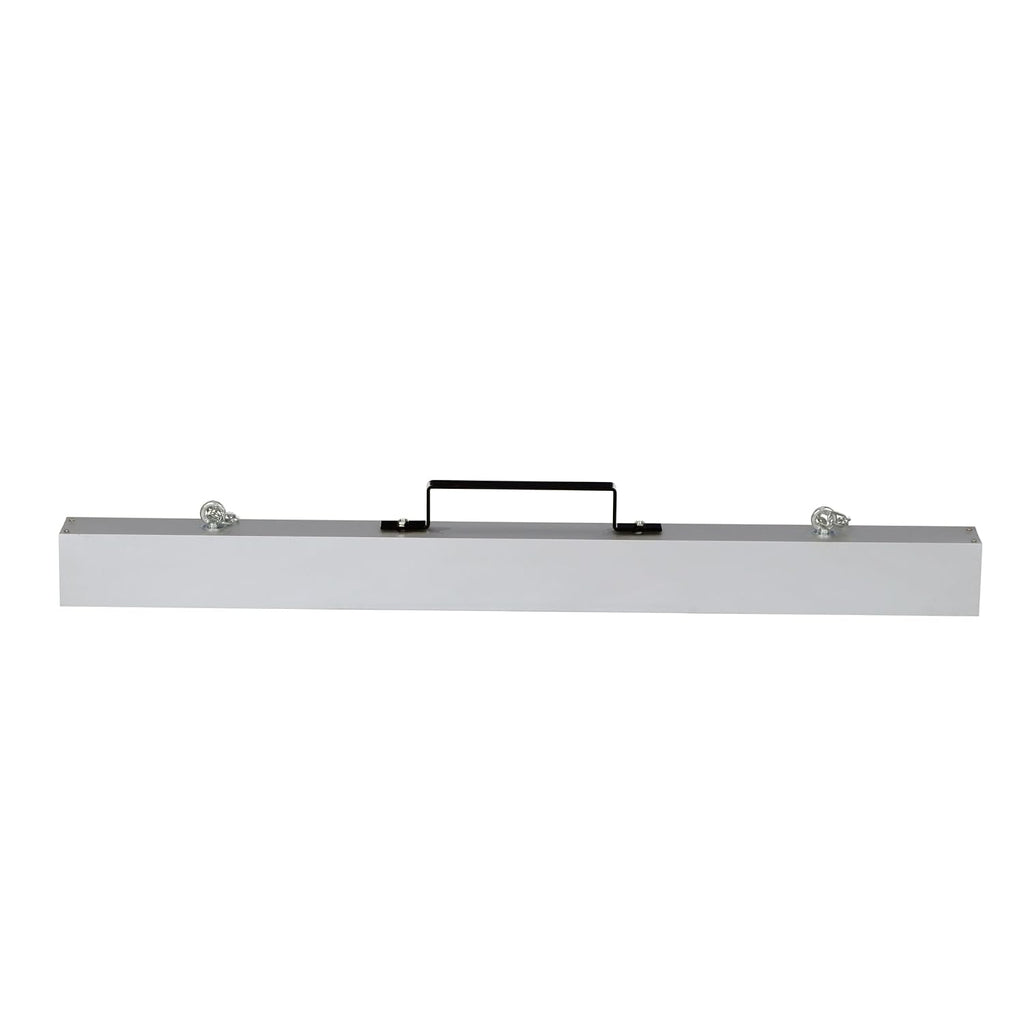 Vestil MS-48 Heavy Duty Hanging Magnetic Sweepers 3-1/16 in. x 48 in. x 6-3/4 in. 55 Lb. Capacity Silver