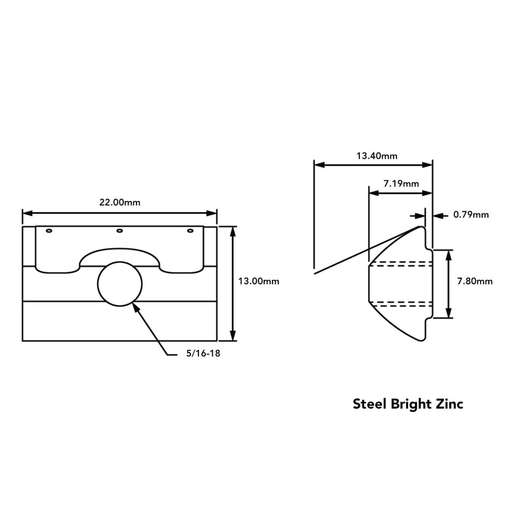 8020, 13041, 15 and 40 Series 5/16-18 Self Aligning Steel Roll in T-Nut with Spring Leaf - T Slot T-Slotted Accessories for 1.5' or 40mm 80/20 Aluminum Extrusion - Hardware Nuts (1500 Pack)