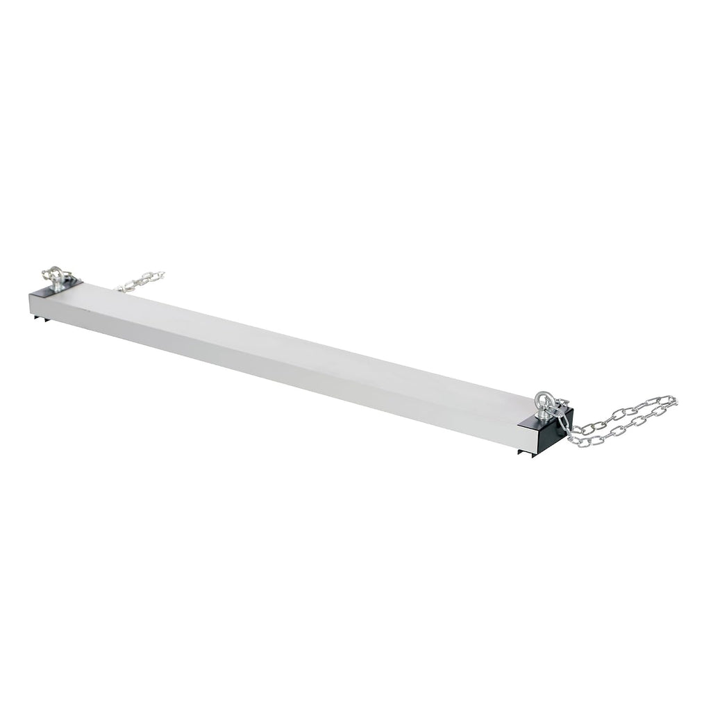 Vestil HDMS-48 Steel Heavy Duty Magnetic Hanging Sweeper 48 in. Length 100 Lb. Capacity Silver