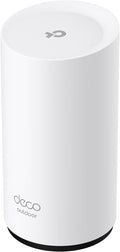 TP-Link Deco 7 Outdoor BE25 BE5000 Dual-Band Wi-Fi 7 Mesh Extender – Up to 2,800 sq. ft., Dual 2.5G PoE+ Ports, IP65 Waterproof, MLO, Multiple Mounting Options, Secure by Design, 1-Pack