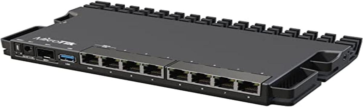 MikroTik RouterBORD 5009UG+S+ with Marvell Armada ARMv8 CPU, 876538 (Marvell Armada ARMv8 CPU (4-cores, 1.4GHz per core), 1GB of DDR4 RAM, 1GB RB5009UG+S+in, Ethernet WAN,)