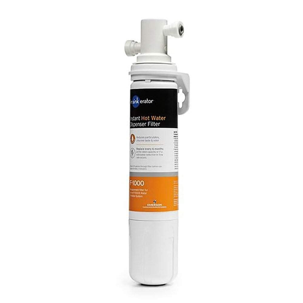InSinkErator Instant Hot Water Tank with Filters F-1000S Filtration, 2/3 Gallon Stainless Steel Tank, HWT-F1000S