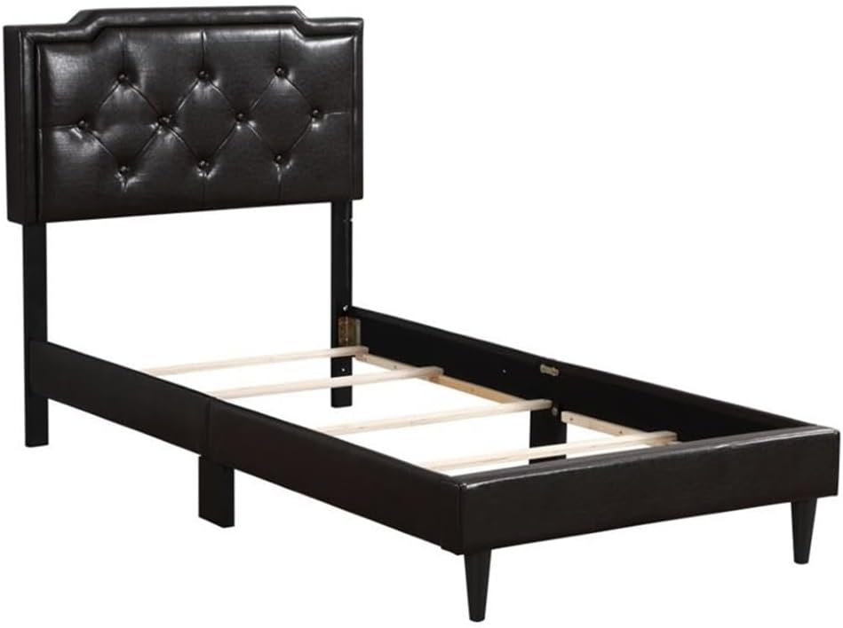 Glory Furniture 1116-TB-UP Bed- All in One Box Twin Cappuccino