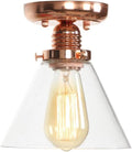 Slope Glass Rose Gold Ceiling Lights Lamparas De Techo Lustre Luminaria Abajur Home Ceiling Lamp,Chandeliers