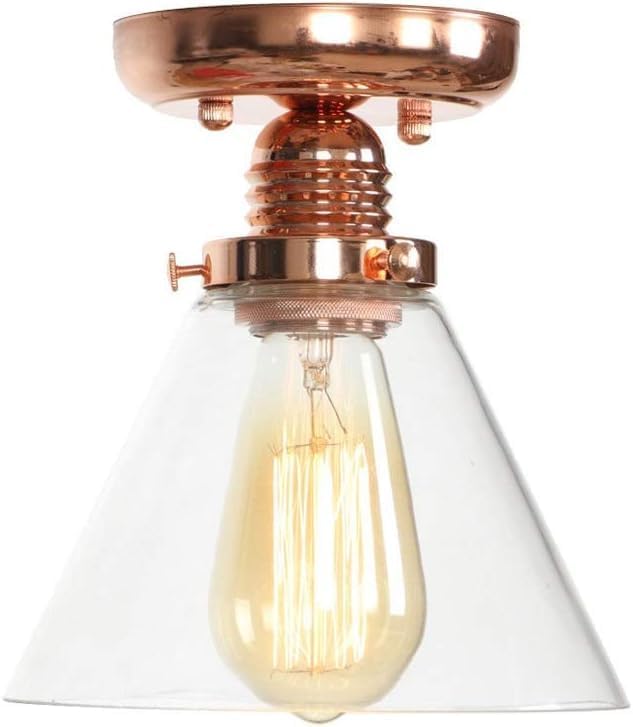 Slope Glass Rose Gold Ceiling Lights Lamparas De Techo Lustre Luminaria Abajur Home Ceiling Lamp,Chandeliers