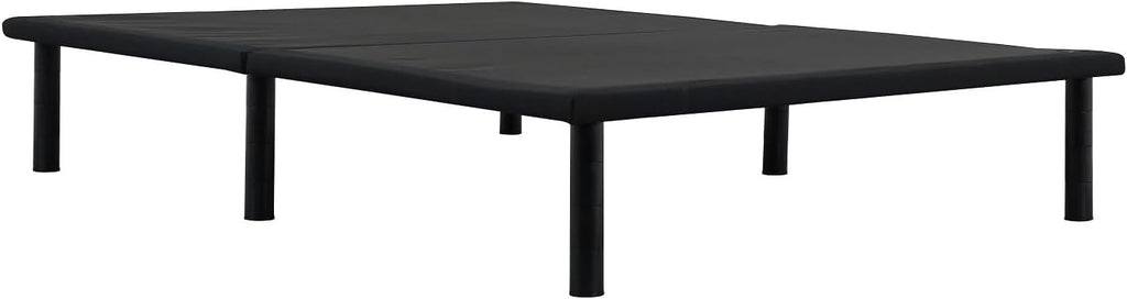 Ergomotion ErgoPlatform Bed Frame - No Box Spring Required - Foldable Flat Foundation - 12' Adjustable Legs, Supports 1,000 lbs., Black (King)