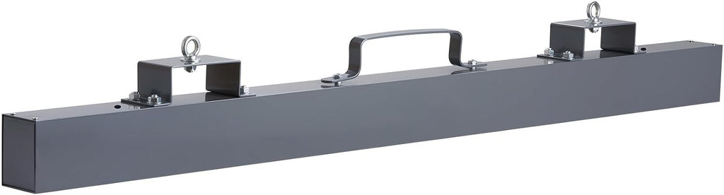 Happybuy 48-Inch Hanging Magnetic Sweeper, 80 LBS Industrial Magnet for Forklift, Steel Material for Picking Up Nails, Bolts, and Iron Chips