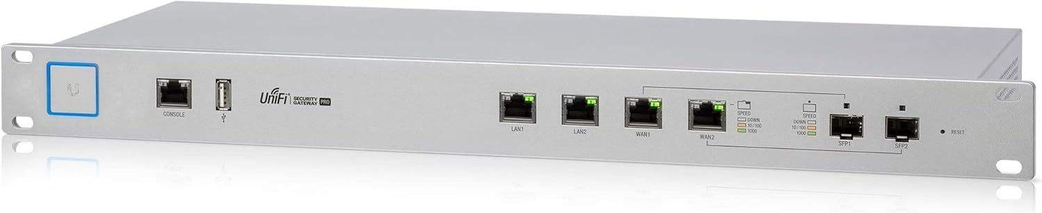 Ubiquiti Networks USG-PRO-4 Security Gateway Pro 4-Port Enterprise Router (Renewed)