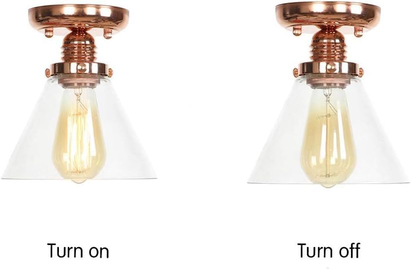 Slope Glass Rose Gold Ceiling Lights Lamparas De Techo Lustre Luminaria Abajur Home Ceiling Lamp