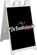 DeSantisland 2024 (24' X 36') Deluxe A-Frame Signicade, Includes 2 Removable Panels & Stand | Election, Political, Republican, Vote
