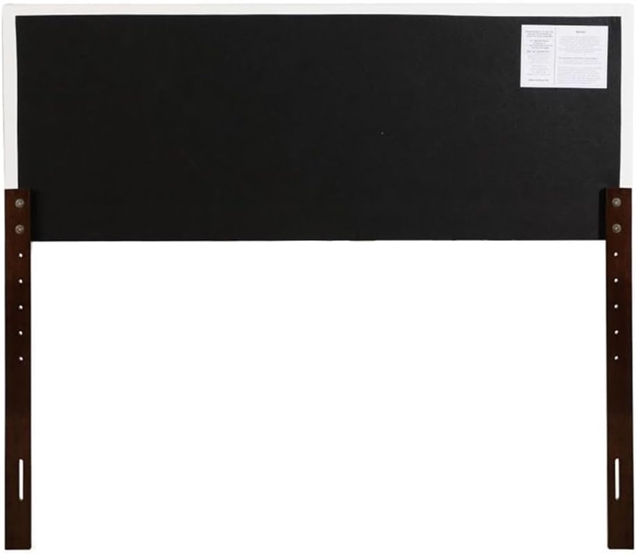Glory Furniture Nova Faux Leather Upholstered Full Headboard in White