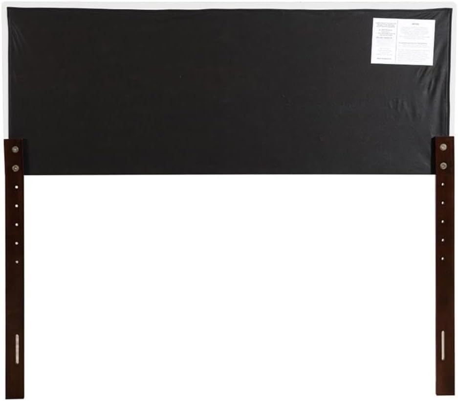 Glory Furniture Super Nova Faux Leather Upholstered Full Headboard in White