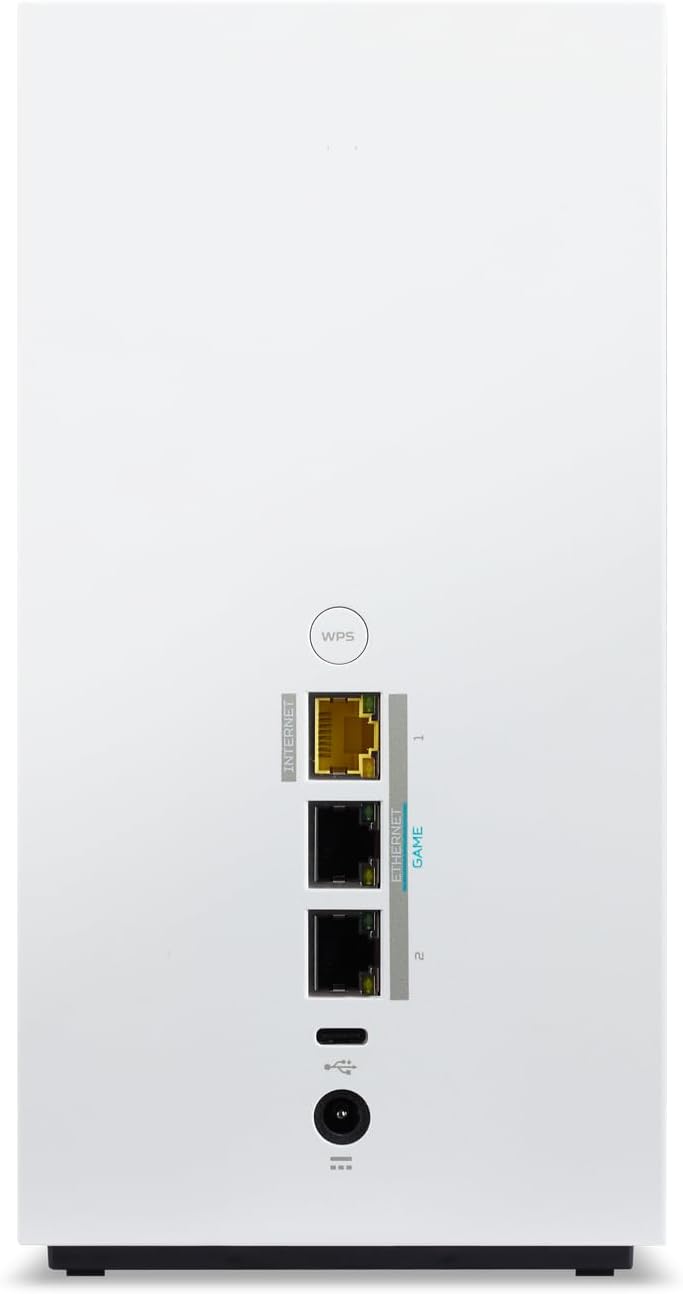 Predator Connect T7 Wi-Fi 7 BE11000 Mesh Gaming Router | Intel Killer Prioritization Engine | Up to 3000 Sq. Ft. | Up to 200 Devices | 2.5Gbps WAN & 2 x 1Gbps LAN | Lifetime Internet Security