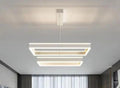 Chandelier, Nordic Minimalism Oval Led Pendant Light Dining Room Hanging Lamp Bar Droplight Home Decor Suspend Luminarias Lamparas(White 40 60cm,Cold White)