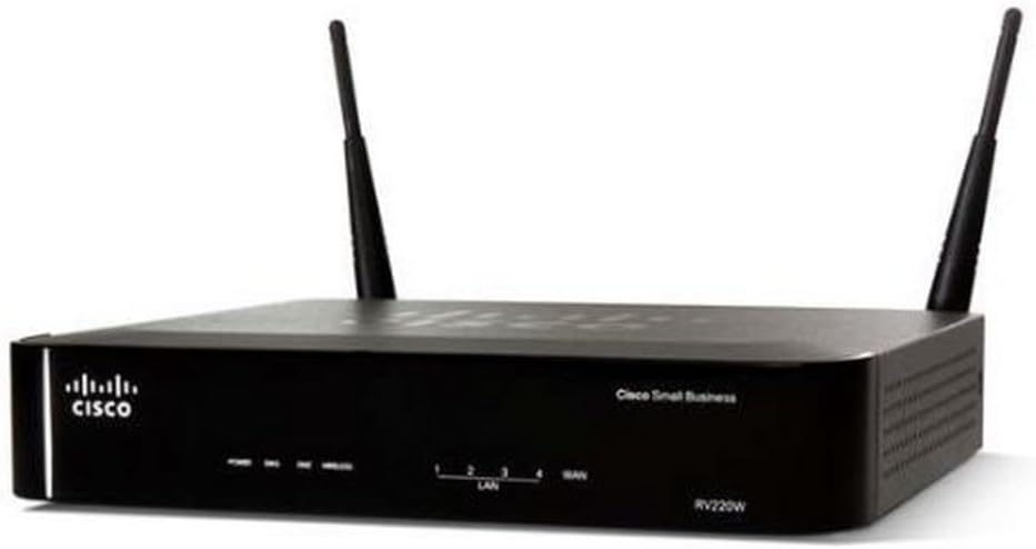 Cisco RV220W Wireless Network Security Firewall Wired and Wireless Connectivity for Small Office