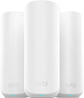 NETGEAR Orbi 360 Series Dual-Band WiFi 7 Mesh Network System for Home (RBE363) – Wireless Router (no Modem) + 2 Extenders, 5 Gbps, Covers 6,000 sq.ft., 70 Devices, 2.5GB Internet Port, BE5000