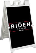 Biden Harris 2024 (24' X 36') Deluxe A-Frame Signicade, Includes 2 Removable Panels & Stand | Election, Political, Democrat, Vote