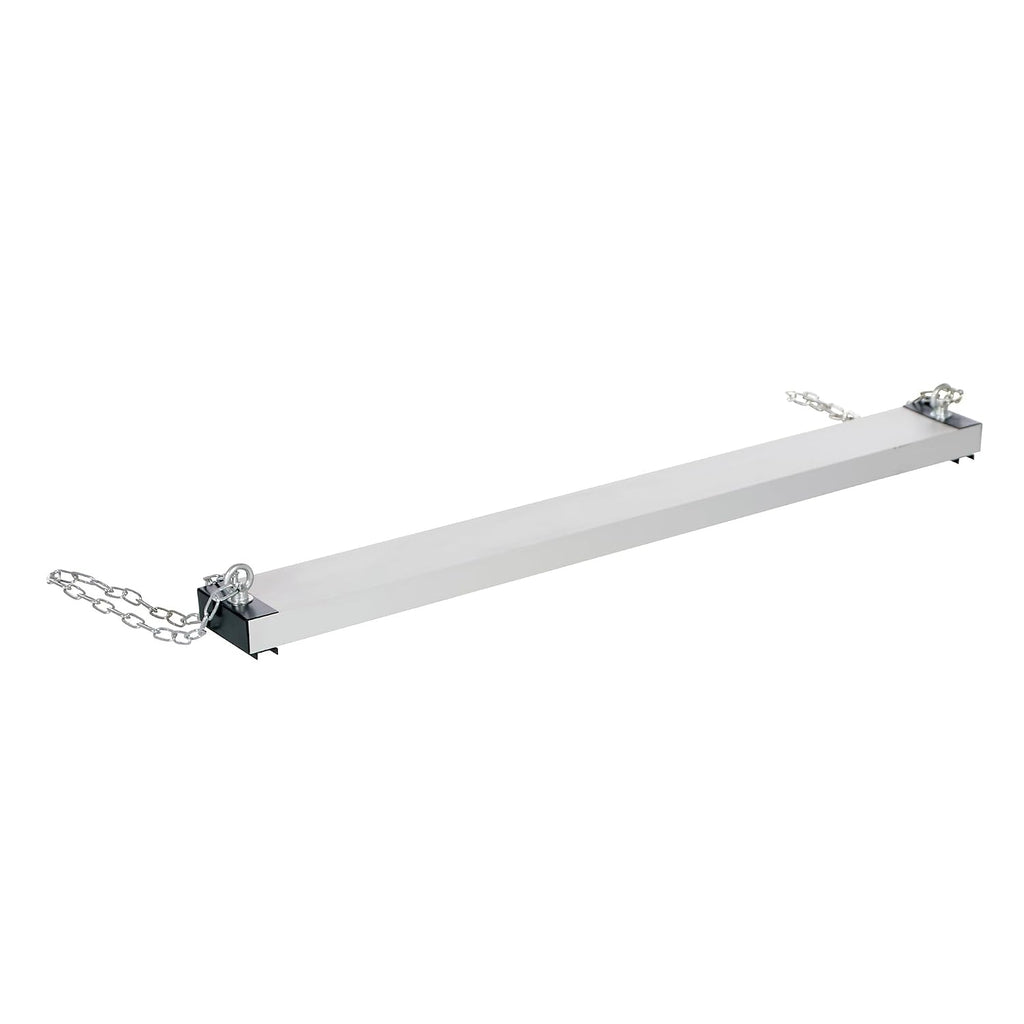 Vestil HDMS-48 Steel Heavy Duty Magnetic Hanging Sweeper 48 in. Length 100 Lb. Capacity Silver