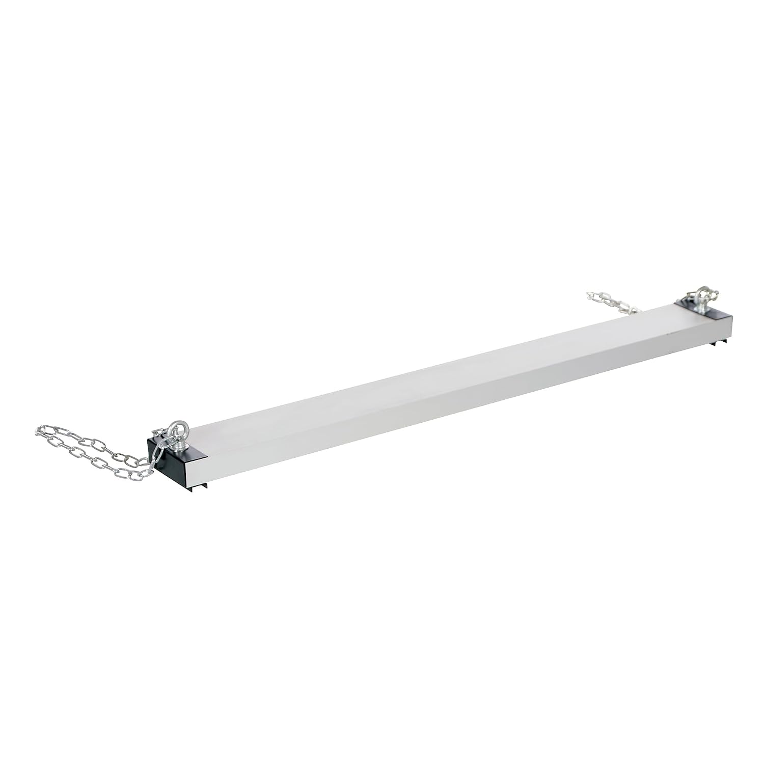 Vestil HDMS-48 Steel Heavy Duty Magnetic Hanging Sweeper 48 in. Length 100 Lb. Capacity Silver