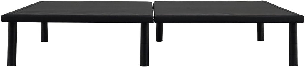Ergomotion ErgoPlatform Bed Frame - No Box Spring Required - Foldable Flat Foundation - 12' Adjustable Legs, Supports 1,000 lbs., Black (Twin XL)