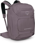 Osprey Sojourn Porter 30L Travel Backpack - Carry-On Compliant Luggage with StraightJacket Compression and Padded Laptop Sleeve - Durable Pack for International or Urban Travel, Graphite Purple