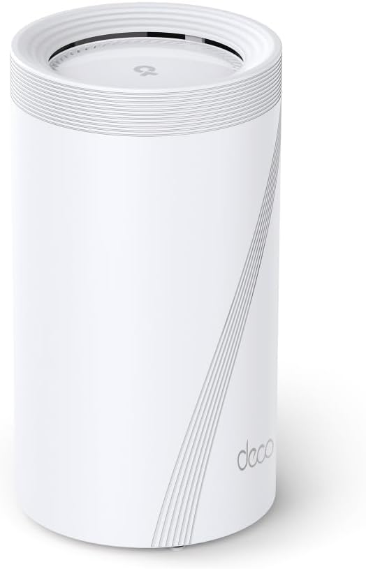 TP-Link Deco 7 Elite BE95 BE33000 Quad-Band WiFi 7 Whole Home Mesh System - Up to 7800 Sq.Ft w/AI-Driven Smart Antennas, 10G Multi-Gig Ethernet Ports, Replaces Router and Extender (2-Pack)