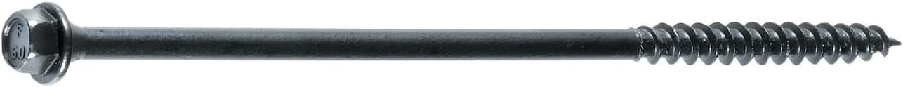 FastenMaster FMTLOK08-250 TimberLOK Heavy-Duty Wood Screw, 8 Inches, 250-Count