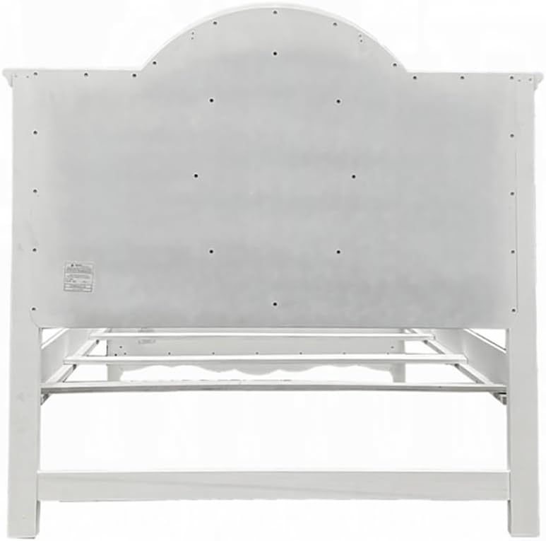 Acme Flora Wooden Twin Bed in White