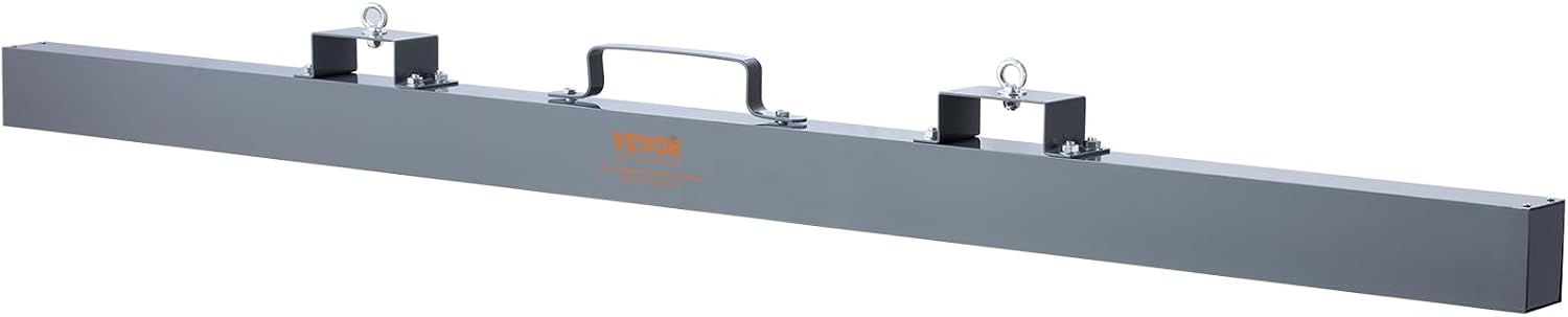 120lb Hanging Magnetic Sweeper and 55lb Rolling Magnetic Sweeper with Wheels Metal Debris Pickup Tool Set