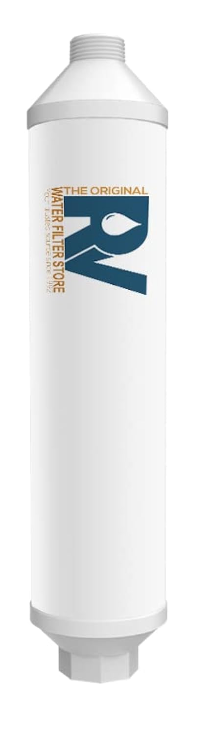 A_QD Essential Quantum Bacteria & Virus Water Filter - High Capacity, 3/4' Inlet & Outlet - UV Light System Alternative