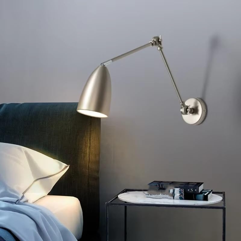 Apliques de pared modernos, lámparas LED para interiores, luminarias ajustables para decoración del hogar, luz nocturna para dormitorio, lámparas decorativas contemporáneas.