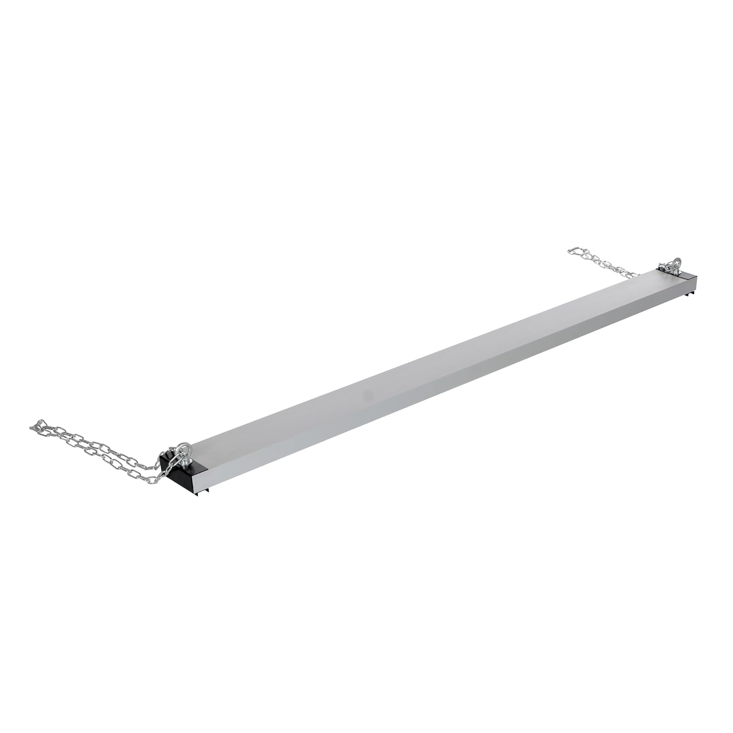 Vestil HDMS-72 Steel Heavy Duty Magnetic Hanging Sweeper 72 in. Length 130 Lb. Capacity Silver
