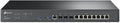 TP-Link ER8411 Enterprise Wired 10G VPN Router - Up to 10 WAN Ports, High Network Capacity, SPI Firewall, Support Omada SDN, Load Balance, Lightning Protection, 5 Yr Manufacturer Warranty, Dual-Band