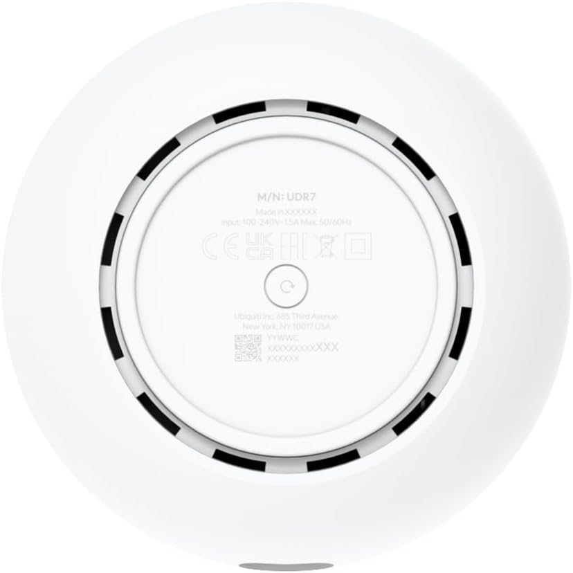 Ubiquiti Networks UDR7 UniFi Dream Router 7, Desktop 10G Gateway