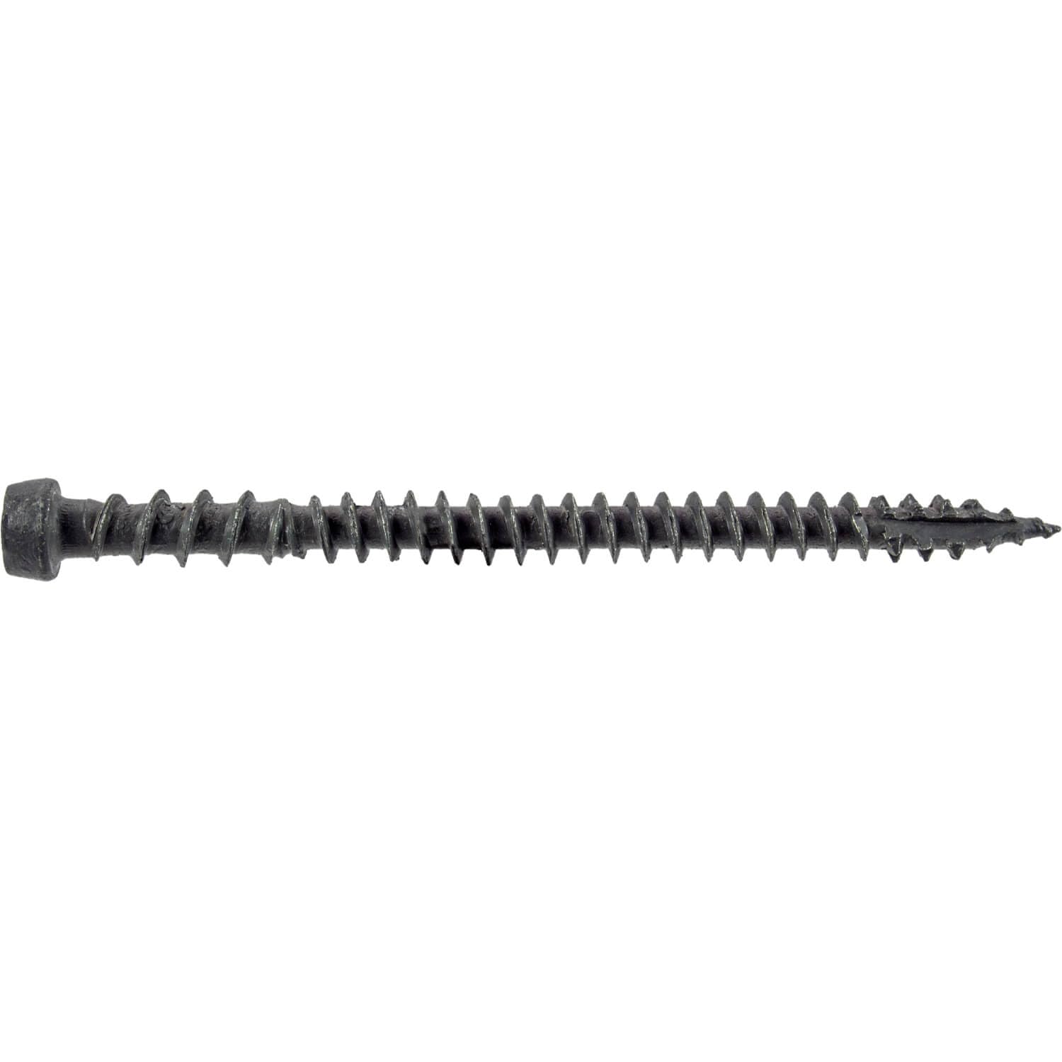 10 x 2-3/4' Graystone Composite Decking Wood Screw Torx/Star Drive Head - Exterior Coated - AQC Lumber Compatible - CASE Qty 42 Boxes 3,570 Screws