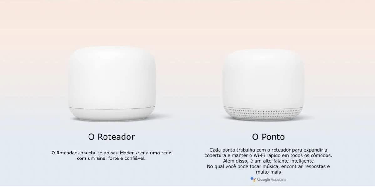 Google Nest WiFi Router 3 Pack ( One Router & Two extenders) 2ndGEneration 4x4 AC2200 Mesh Wi-Fi Routers with 6600 Sq Ft Coverage (Renewed)